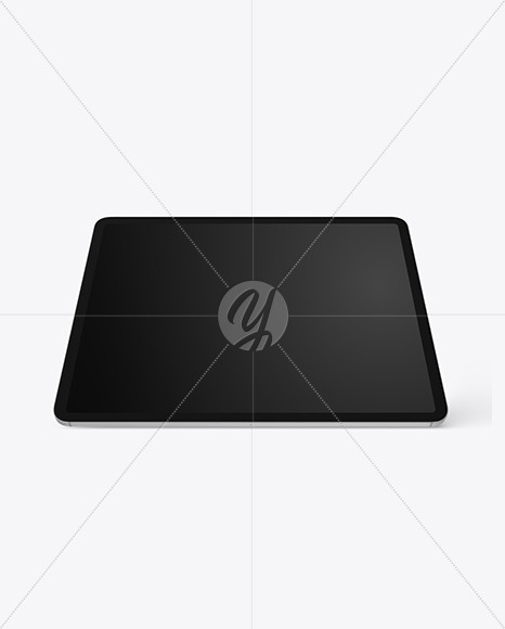 iPad Pro Silver Mockup PSD #1