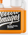 Matte Dosing Bottle Mockup - Front View