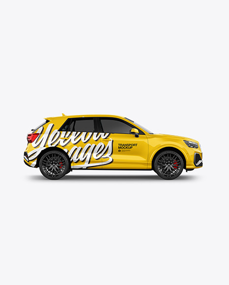 Luxury Crossover SUV - Side View
