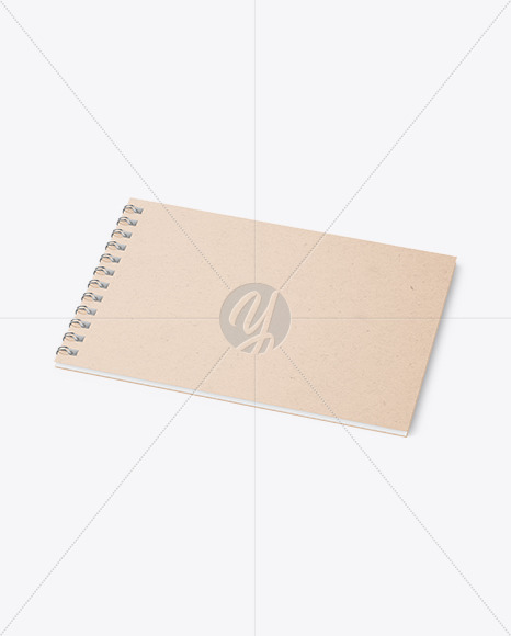 Kraft Paper Sketchbook Mockup Kraft Paper Sketchbook Mockup