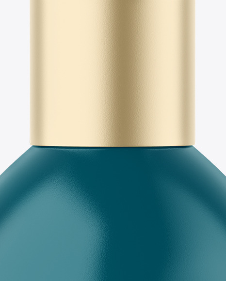 Cosmetic Bottle with Pump Mockup PSD #2