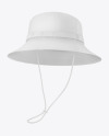 Bucket Hat with Wide Brim Mockup