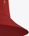 Bucket Hat with Wide Brim Mockup