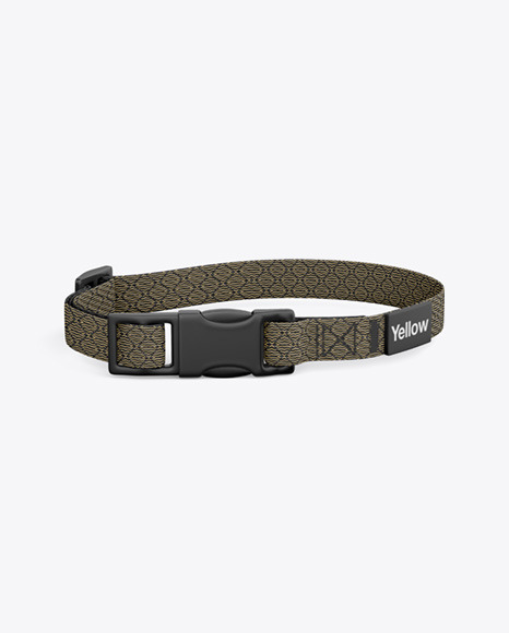 Fabric Pet Collar Mockup PSD #2