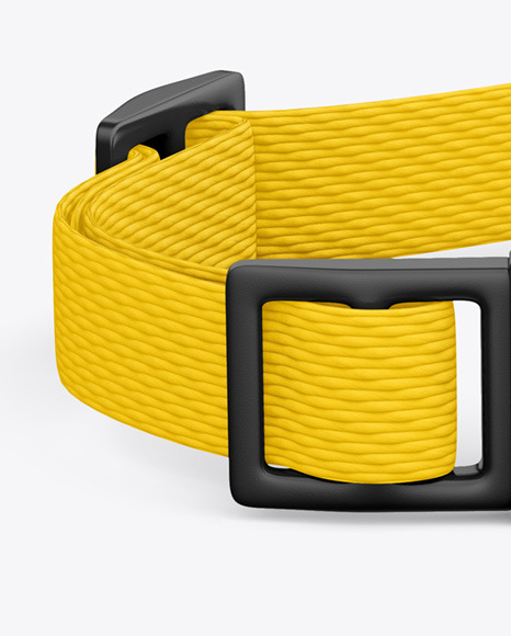 Fabric Pet Collar Mockup PSD #1