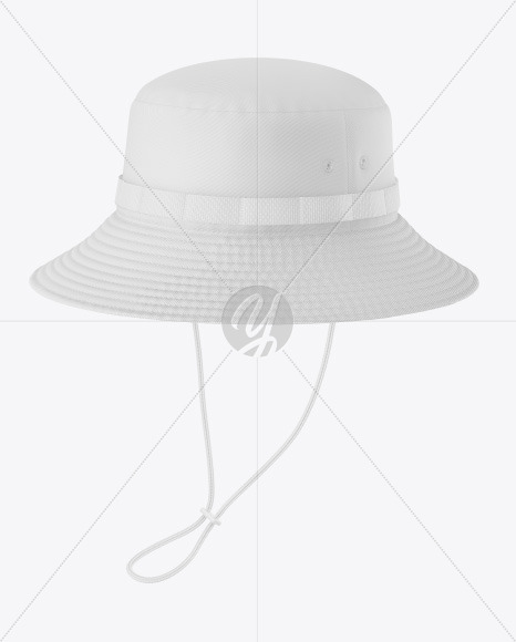 Download Bucket Hat With Wide Brim Mockup In Apparel Mockups On Yellow Images Object Mockups