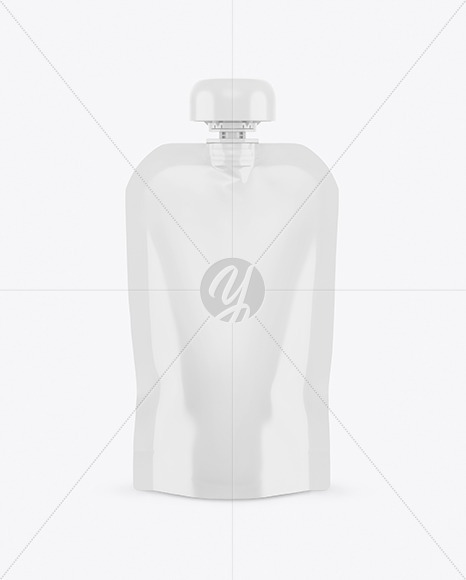 Glossy Doy-Pack Mockup Glossy Doy-Pack Mockup