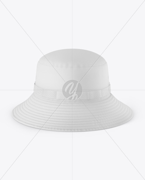 Download Bucket Hat With Wide Brim Mockup In Apparel Mockups On Yellow Images Object Mockups