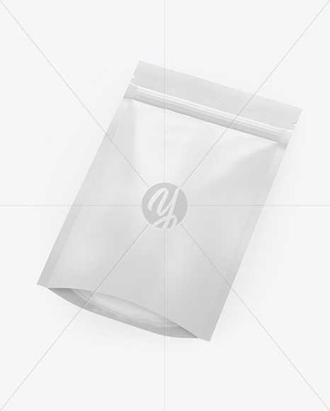 Matte Stand-Up Pouch Mockup Matte Stand-Up Pouch Mockup