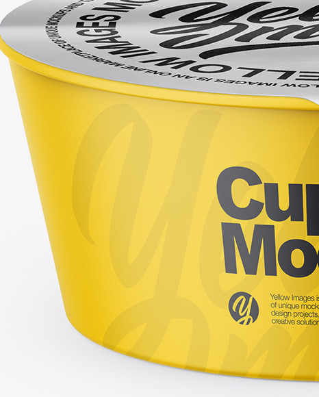 Matte Cup Mockup PSD #4