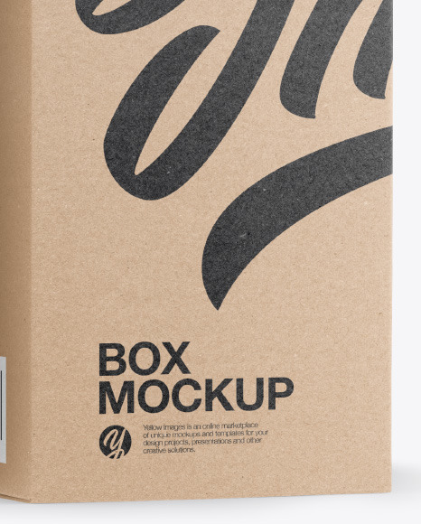 Dark Amber Glass Dropper Bottle w  Kraft Box Mockup PSD #6
