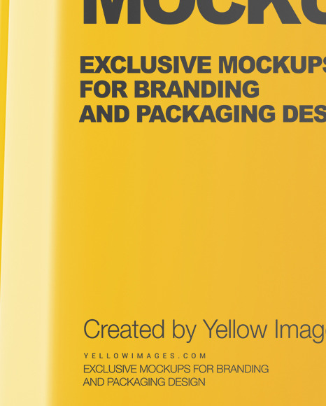 Square Orange Juice Bottle Mockup PSD #1