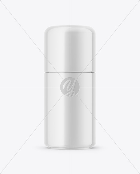 Free Glossy Plastic Cosmetic Bottle Mockup PSD Mockups