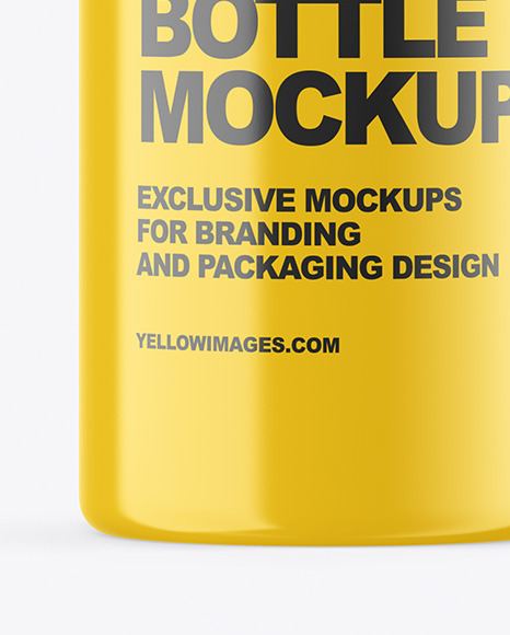 Glossy Sport Bottle Mockup PSD #1