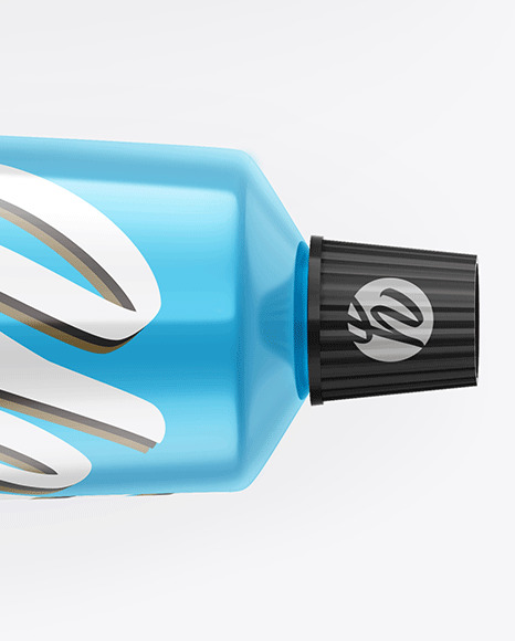 Box w  Glossy Metallic Cosmetic Tube Mockup PSD #6