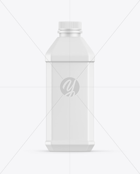Matte Plastic Bottle Mockup Matte Plastic Bottle Mockup