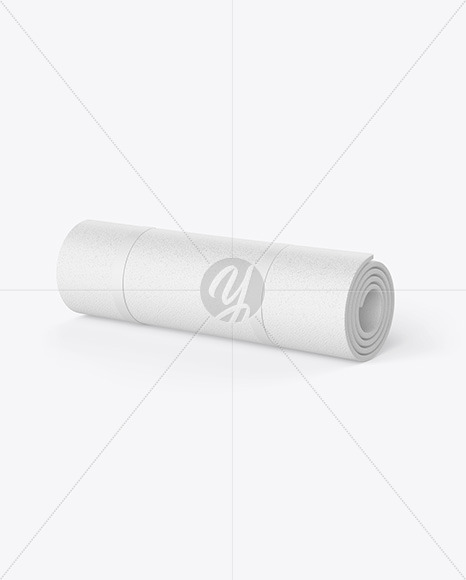 Rubber Yoga Mat Mockup
