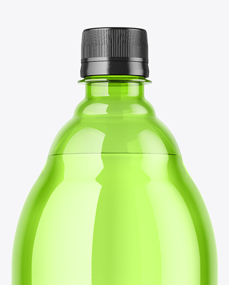 Colored Plastic Bottle Mockup PSD #2