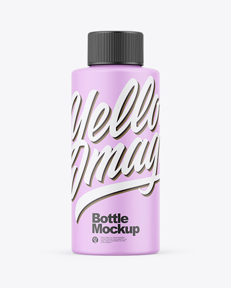 Matte Bottle Mockup