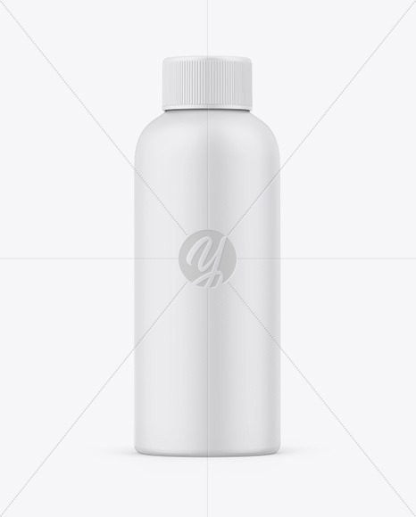 Matte Bottle Mockup PSD #3