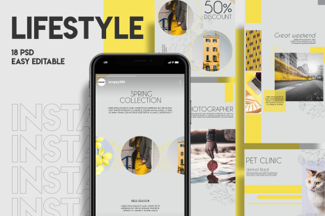 LIFESTYLE Instagram Template
