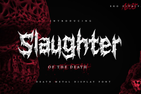 Slaughter Font