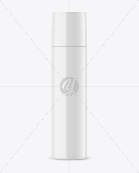 Glossy Shaving Gel Tube Mockup Glossy Shaving Gel Tube Mockup