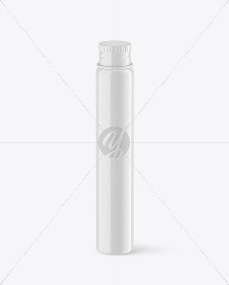 Free Glossy Cosmetic Bottle Mockup PSD Mockups