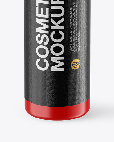 Matte Cosmetic Bottle Mockup PSD #6