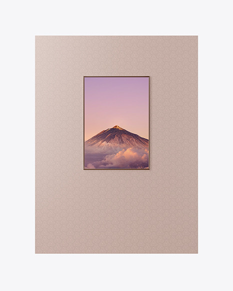 Photo Frame on the Wall Mockup PSD #2