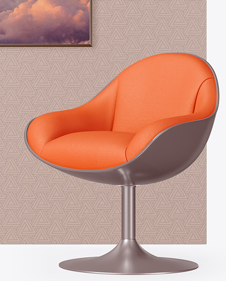 Photo Frame on the Wall Mockup PSD #6