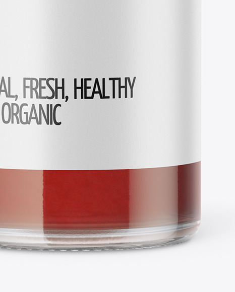 Bottle with Tomato Sauce Mockup PSD #7