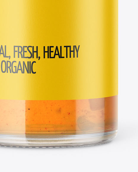 Bottle with Hot Sauce Mockup PSD #7