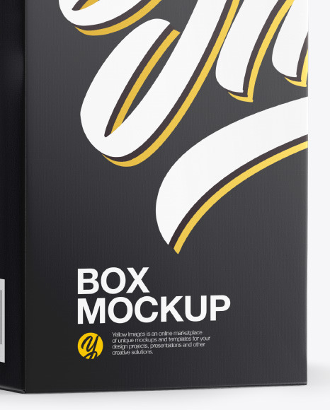 Glossy Dropper Bottle w  Paper Box Mockup PSD #5