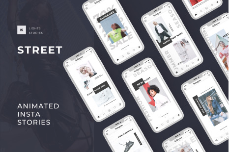 Street | Animated Instagram Stories | Template