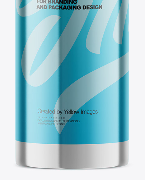Metallic Thermo Bottle Mockup PSD #1