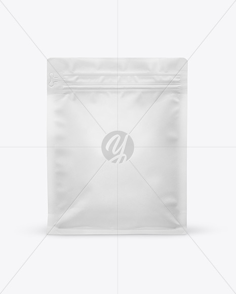 Download Matte Coffee Bag Mockup In Bag Sack Mockups On Yellow Images Object Mockups