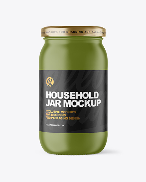 Matte Jar Mockup