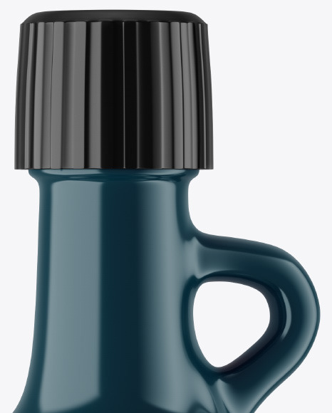 Glossy Ceramic Bottle Mockup PSD #2