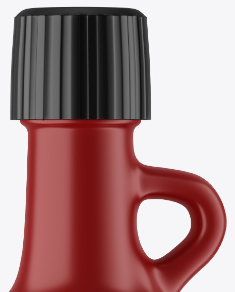 Matte Ceramic Bottle Mockup PSD #2