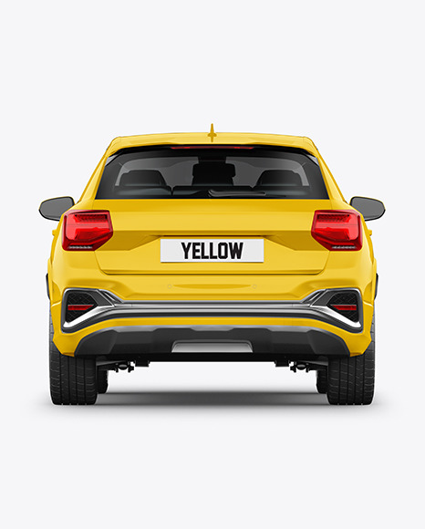 Luxury Crossover SUV - Back View