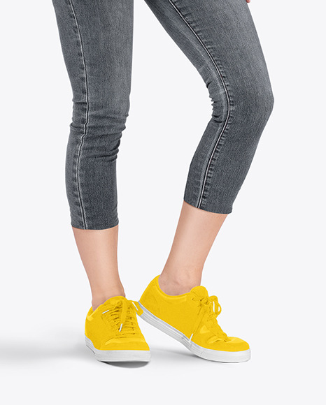 Woman in a Tank Top Mockup PSD #1