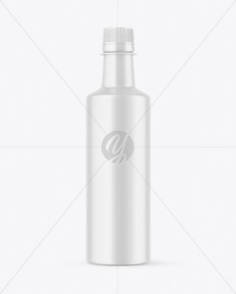 Matte Plastic Bottle Mockup PSD #3