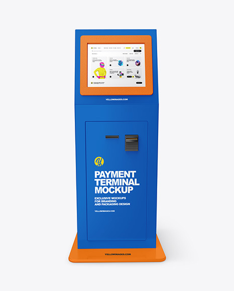 Free Payment Terminal Mockup PSD Mockups