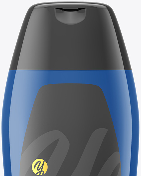 Glossy Shampoo Bottle Mockup PSD #2