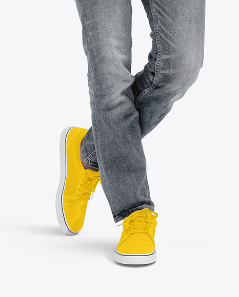 Woman in a V Neck T Shirt Mockup PSD #1