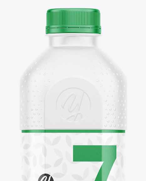 Plastic Bottle Mockup PSD #1