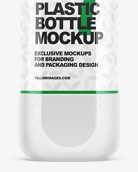 Plastic Bottle Mockup PSD #6