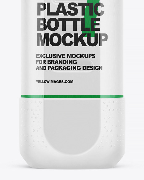 Transparent Bottle Mockup PSD #6