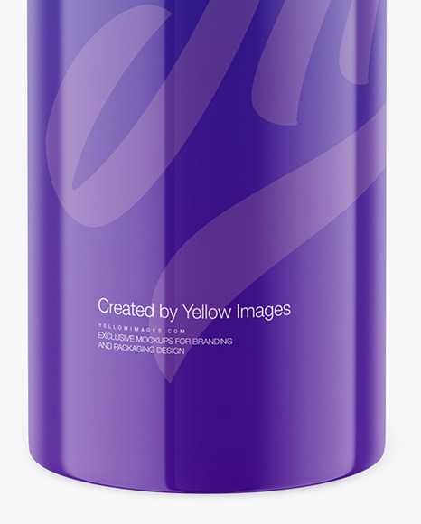 Glossy Thermo Bottle Mockup PSD #6